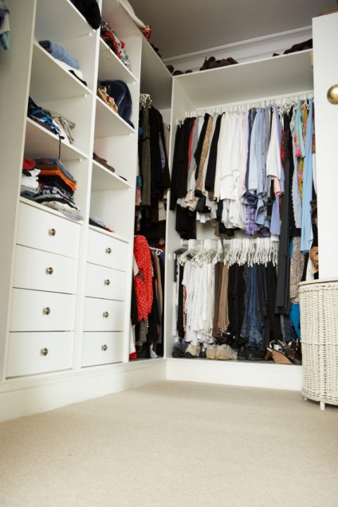 How to get an organised wardrobe
