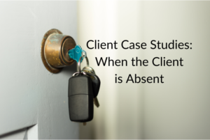 Client Case Studies: When the Client is Absent