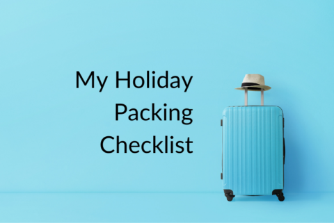 My Holiday Packing Checklist