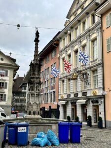 Swiss garbage - a lesson in organising